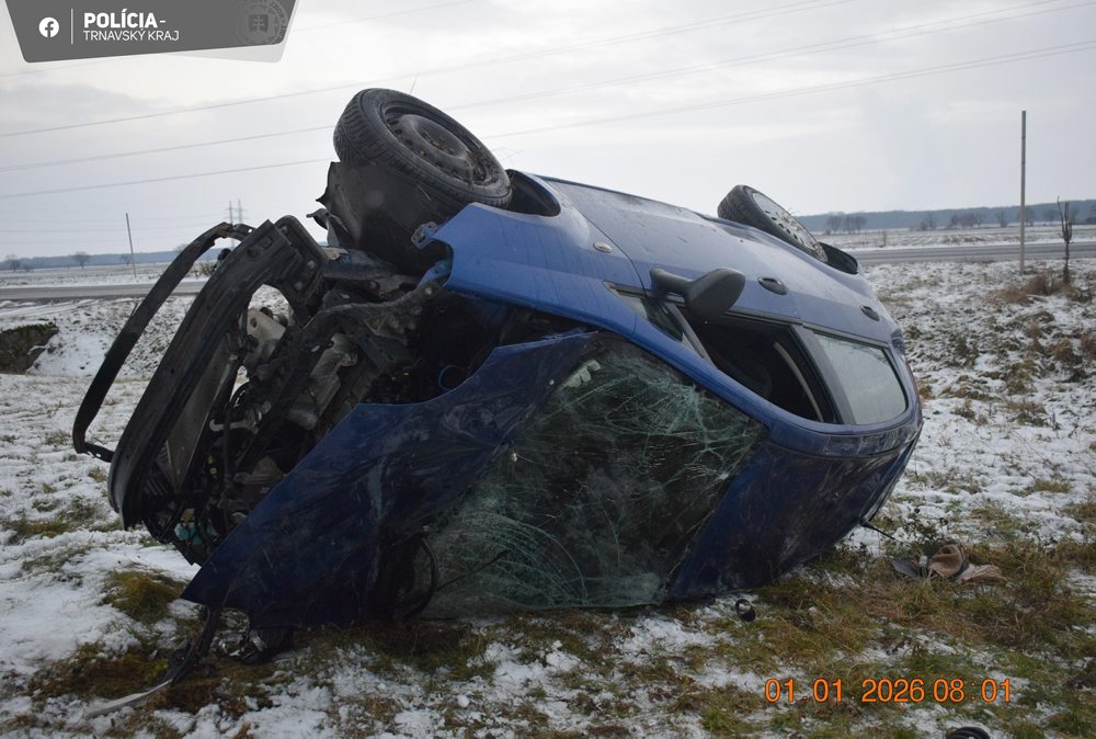 Polícia riešila v TTSK počas uplynulých dní viaceré nehody aj násilné incidenty