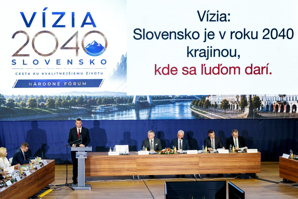 Prezentácia dokumentu Vízia Slovensko 2040 – Cesta ku kvalitnejšiemu životu 