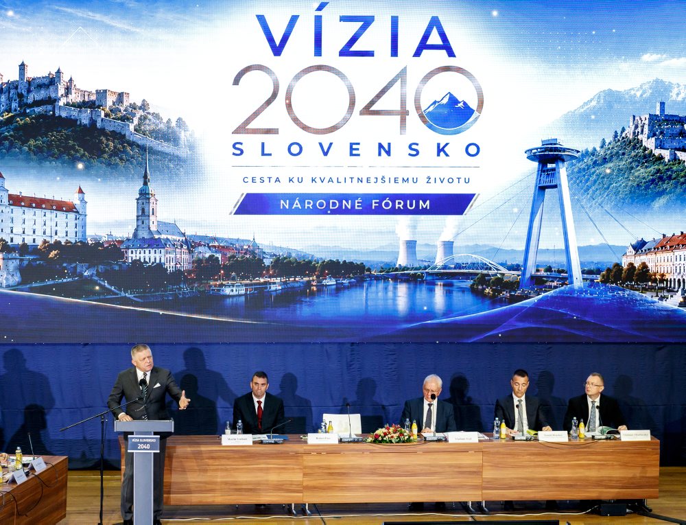 Prezentácia dokumentu Vízia Slovensko 2040 – Cesta ku kvalitnejšiemu životu 