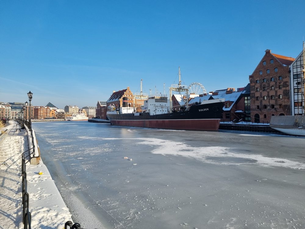 Mrazivá zima v Poľsku 