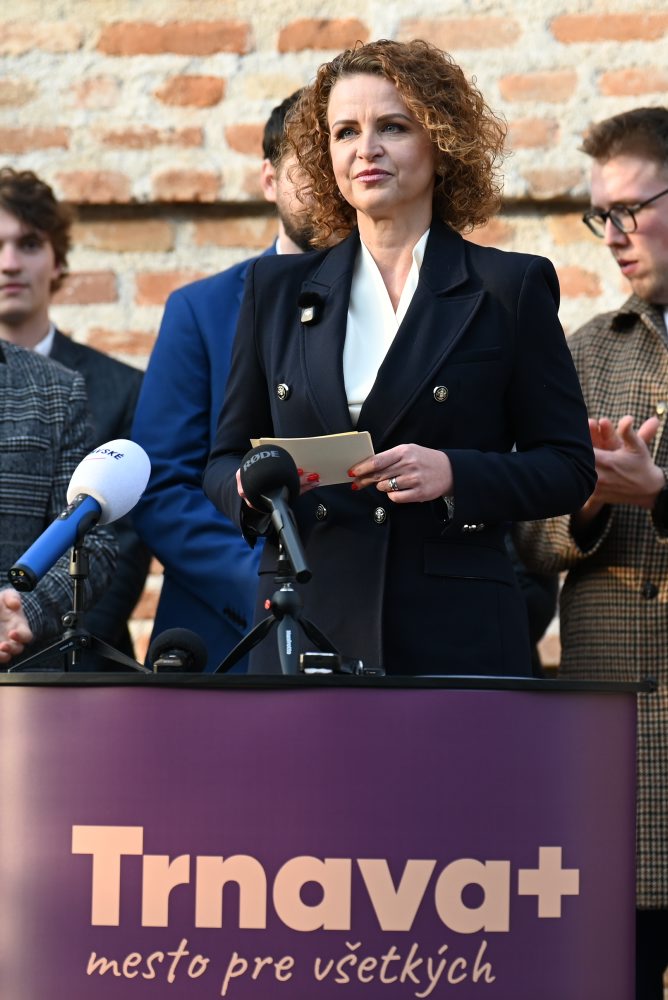 Predstavenie kandidátky na primátorku Trnavy