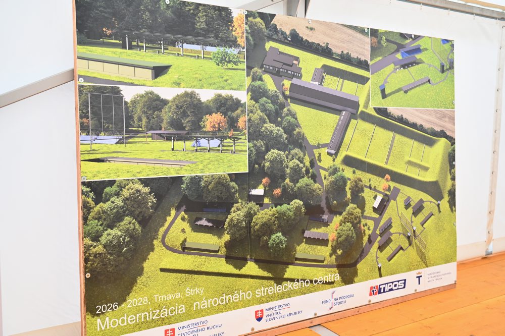 Slávnostný začiatok modernizácie Národného streleckého centra