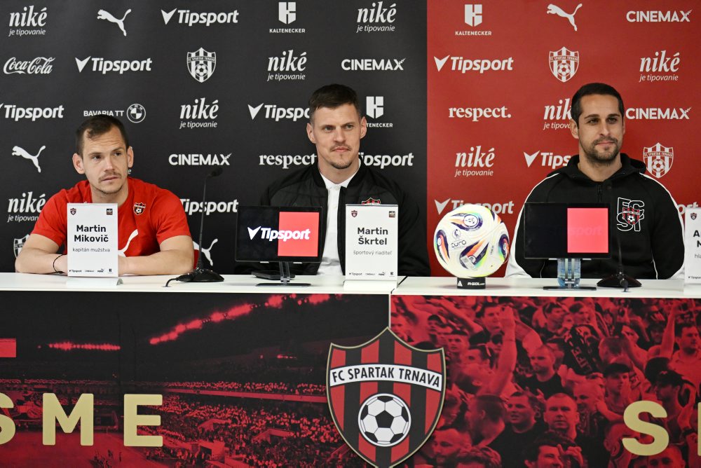 Tlačová konferencia FC Spartak Trnava pred jarnou časťou Niké ligy