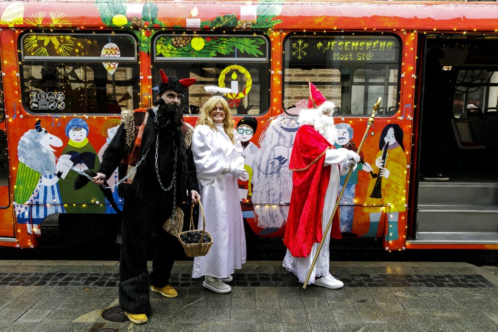 Vianočná flotila v Bratislave 