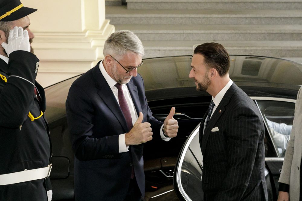 Stretnutie ministra vnútra SR Matúš Šutaj Eštok s českým rezortným kolegom