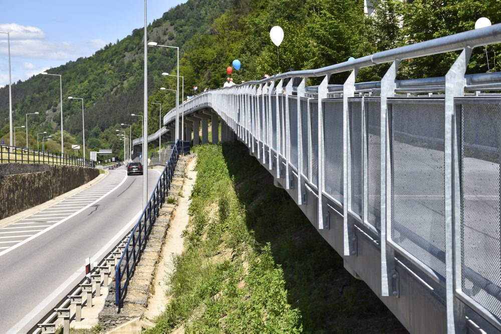 Brezno: Na cyklotrase do Valaskej otvorili novú takmer 650-metrovú cyklolávku