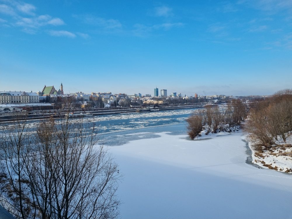 Silné mrazy vo Varšave 