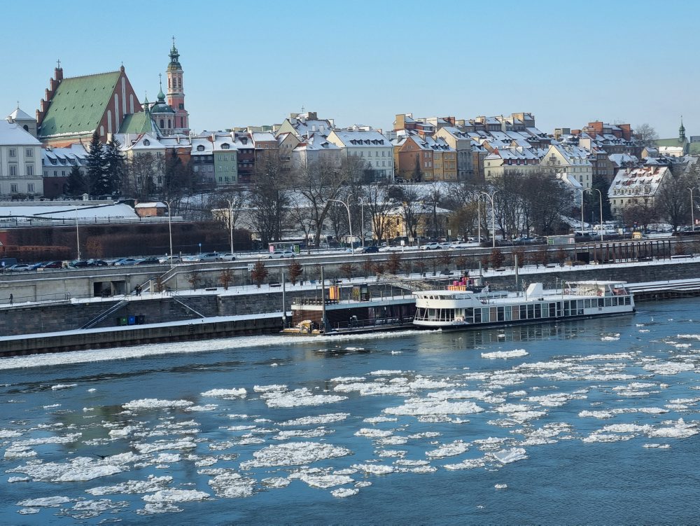 Silné mrazy vo Varšave 