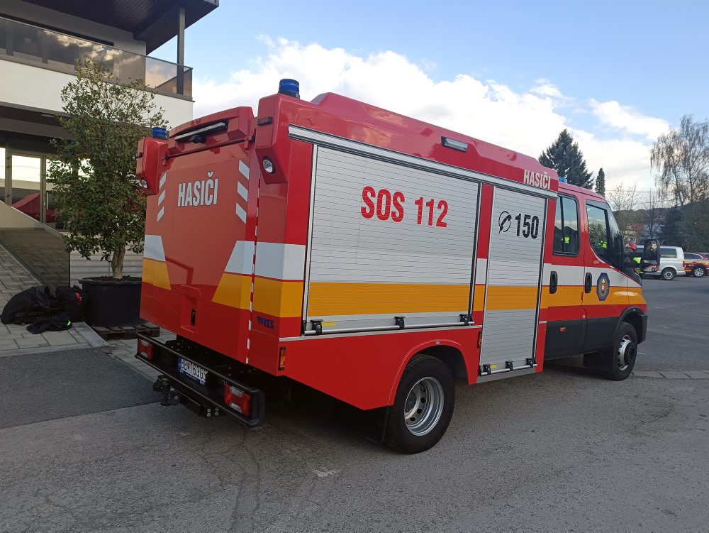 Kriváň: Dobrovoľní hasiči majú nové vozidlo, pomôže im pri požiaroch a zásahoch