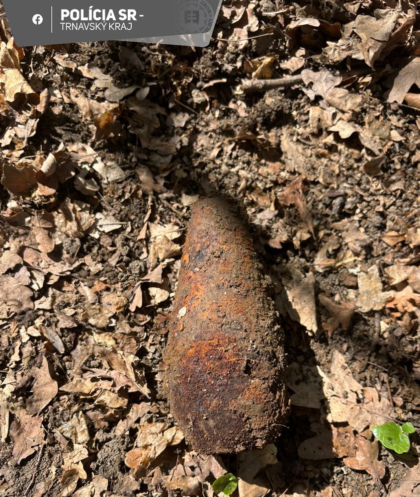 Polícia: Žena našla v lese neďaleko Holíča muníciu z druhej svetovej vojny