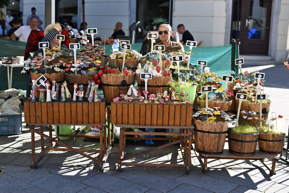Kvetinový trh s názvom Májový kvet v Trnave