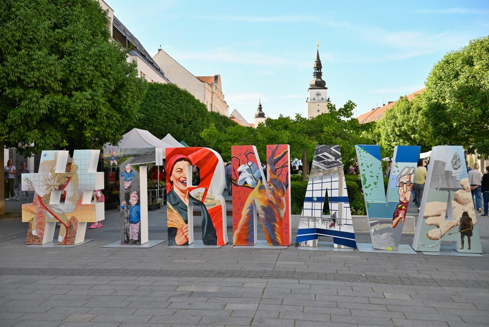 Kvetinový trh s názvom Májový kvet v Trnave