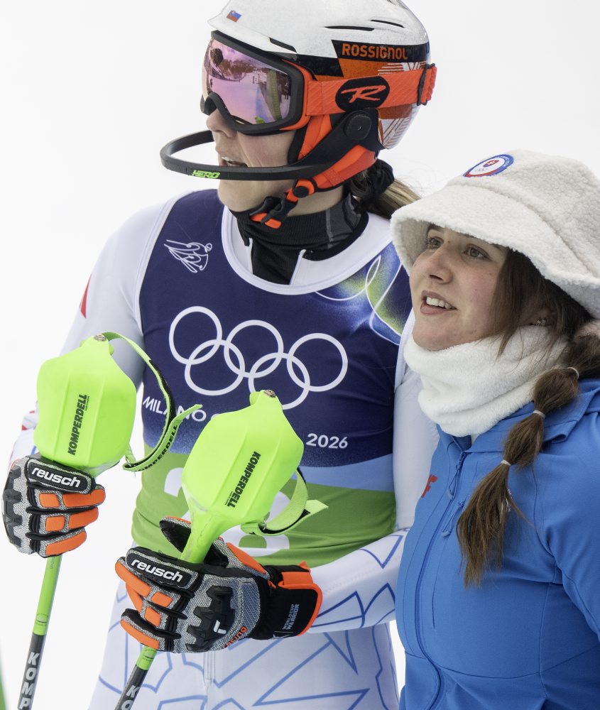 Slovenka Petra Vlhová pri návrate vypadla v slalomovej časti kombinácie