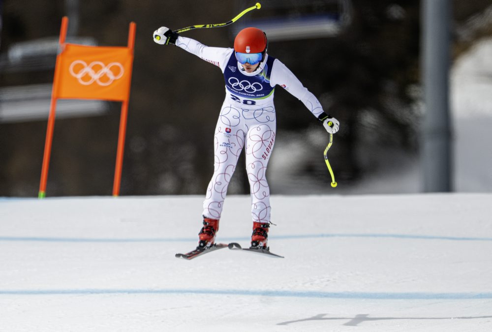 slovenská lyžiarka Katarína Šrobová