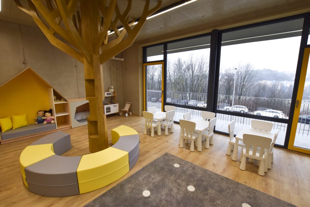 B. Bystrica: Nemocnica otvorila novú škôlku, má wellness, telocvičňu i tobogany