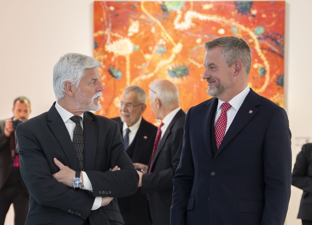 Stretnutie prezidentov krajín Slavkovského formátu v Bratislave  