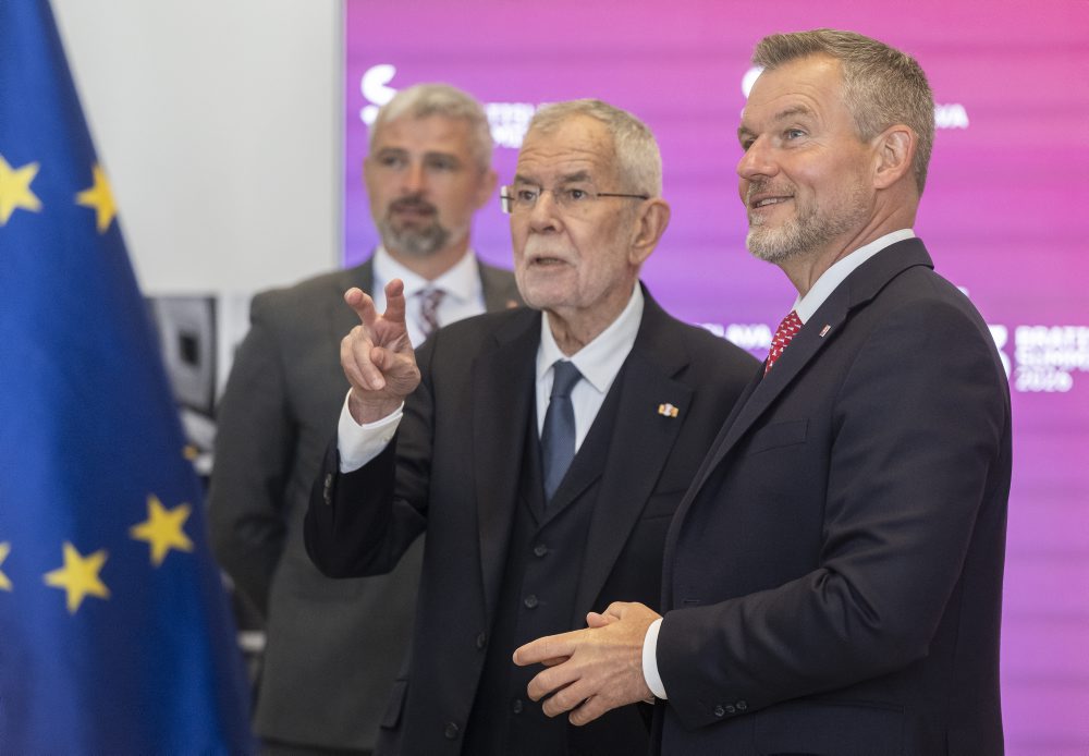 Stretnutie prezidentov krajín Slavkovského formátu v Bratislave  