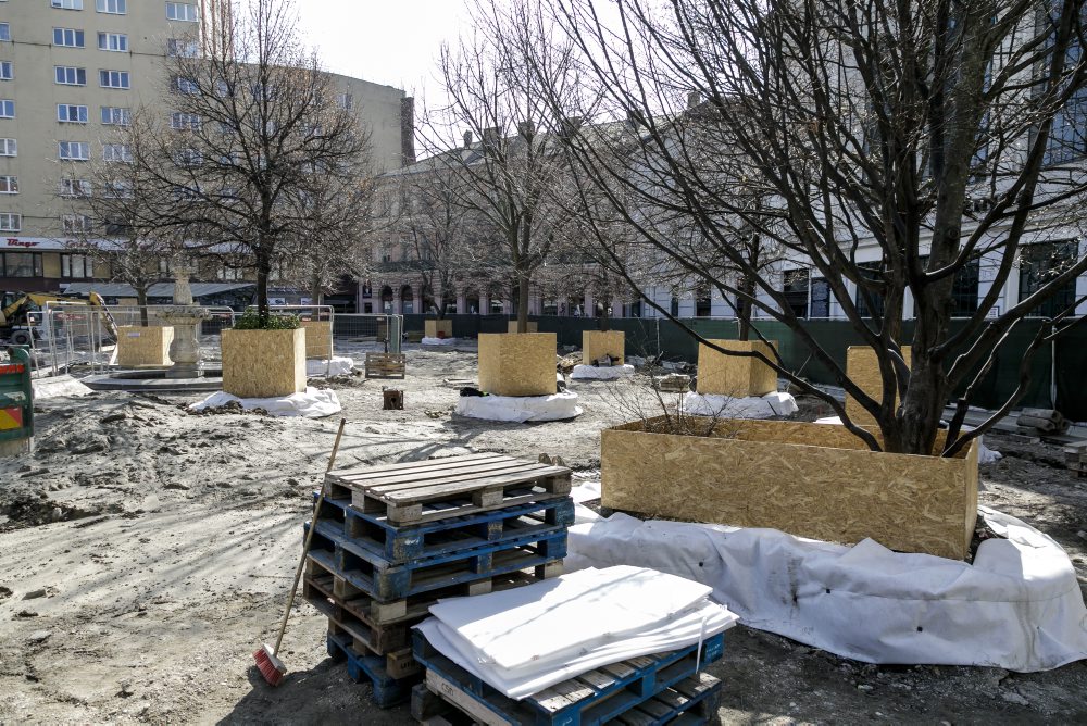 Začala sa realizácia ďalšej fázy projektu Živé námestie