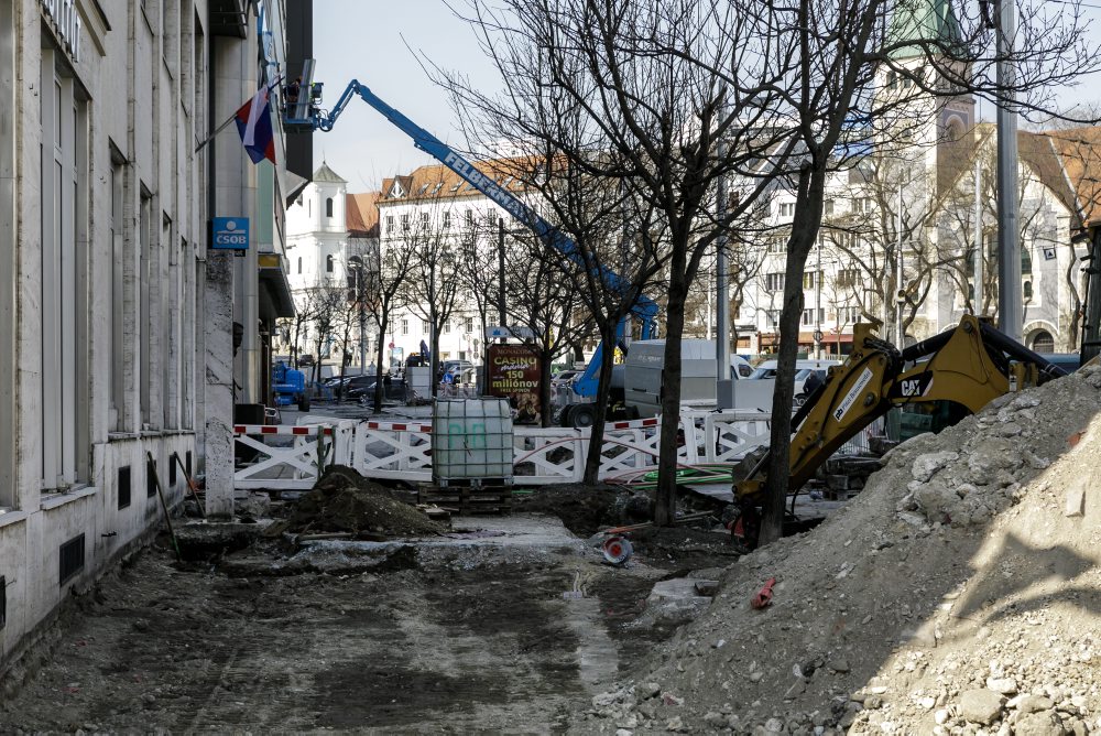 Začala sa realizácia ďalšej fázy projektu Živé námestie