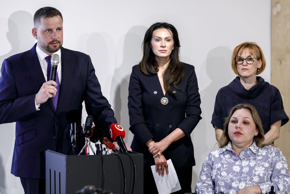 Tlačová konferencia platformy pomáhajúcich organizácií - nezabudnutí pri príležitosti predstavenia dokumentu Pacientsky manifest v Bratislave 