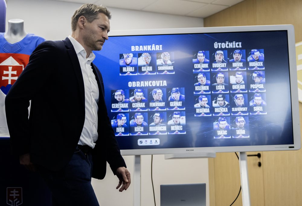 ZOH26 - brífing k nominácii slovenskej hokejovej reprezentácie