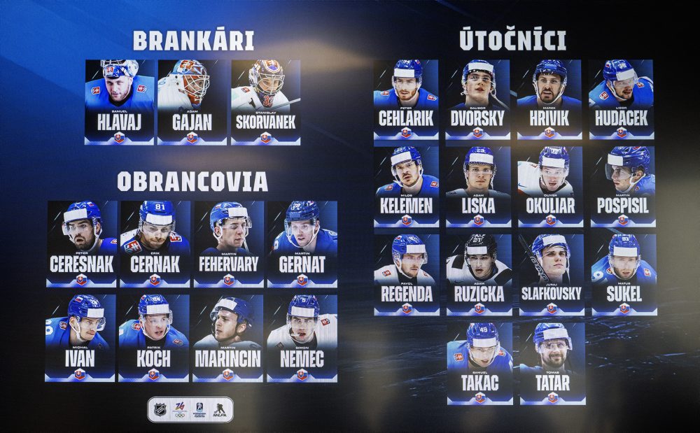 ZOH26 - brífing k nominácii slovenskej hokejovej reprezentácie
