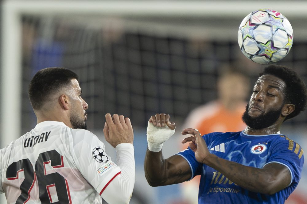 2. kolo ligovej fázy Ligy majstrov: ŠK Slovan Bratislava - VfB Stuttgart 