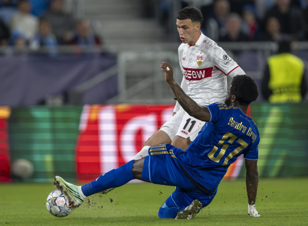 2. kolo ligovej fázy Ligy majstrov: ŠK Slovan Bratislava - VfB Stuttgart 