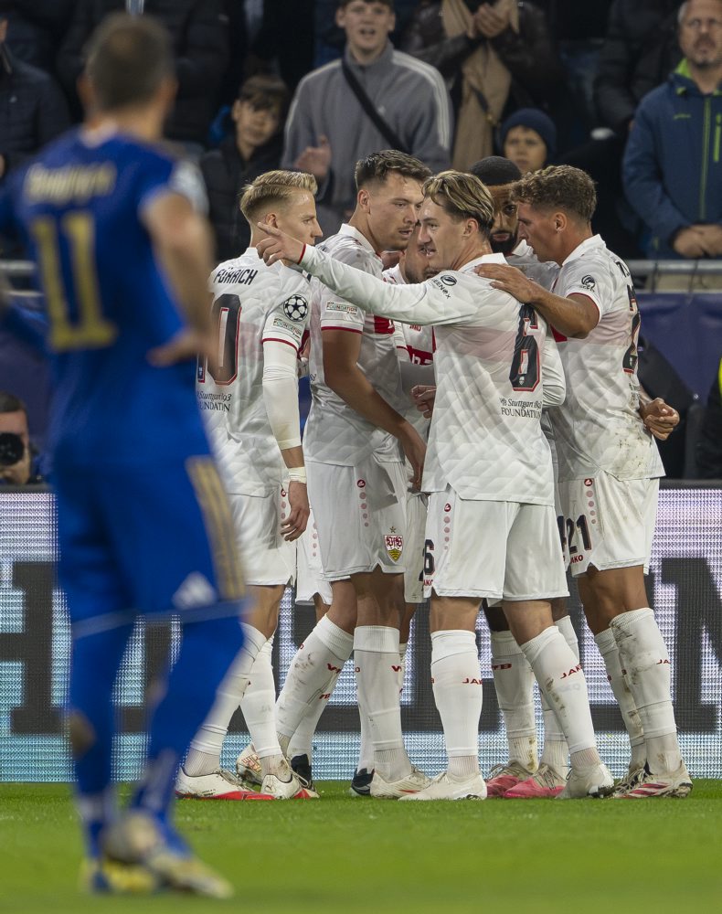 2. kolo ligovej fázy Ligy majstrov: ŠK Slovan Bratislava - VfB Stuttgart 