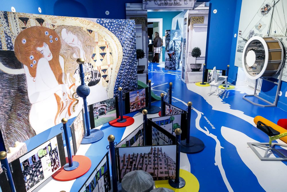 Expozícia interaktívnej výstavy AHOJ! Dunaj v Bibiane