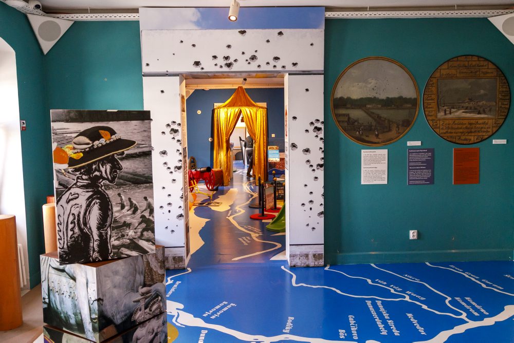 Expozícia interaktívnej výstavy AHOJ! Dunaj v Bibiane