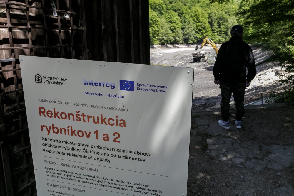 Obnova dvoch rybníkov na Železnej studničke v Bratislave 