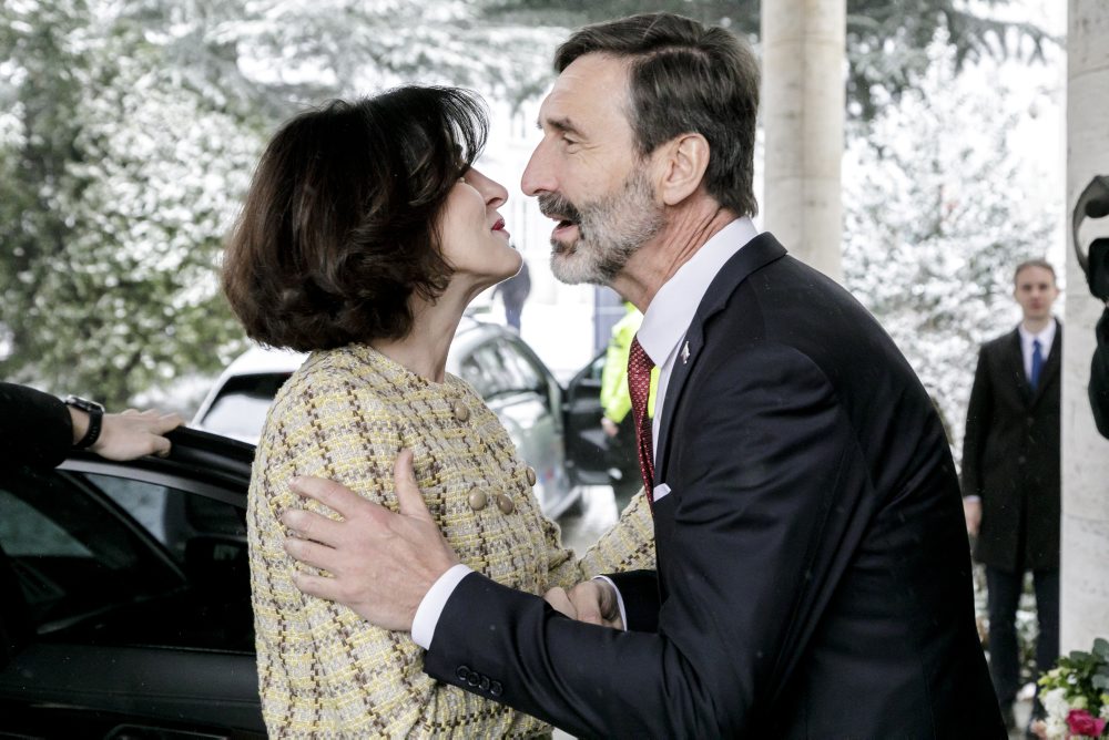 Šéf slovenskej diplomacie Juraj Blanár prijal v Bratislave ministerku zahraničných vecí Gruzínska Maku Bočorišviliovú