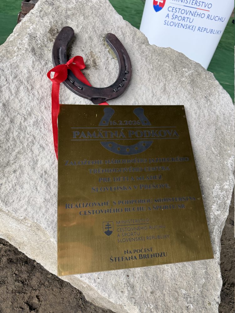 V Prešove sa slávnostne začala výstavba národného jazdeckého tréningového centra