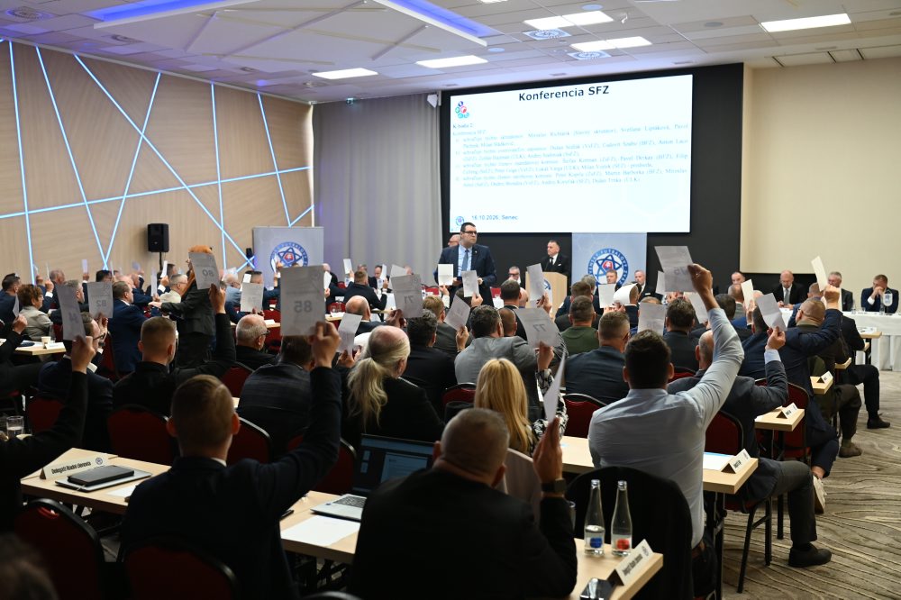 Konferencia Slovenského futbalového zväzu v Senci