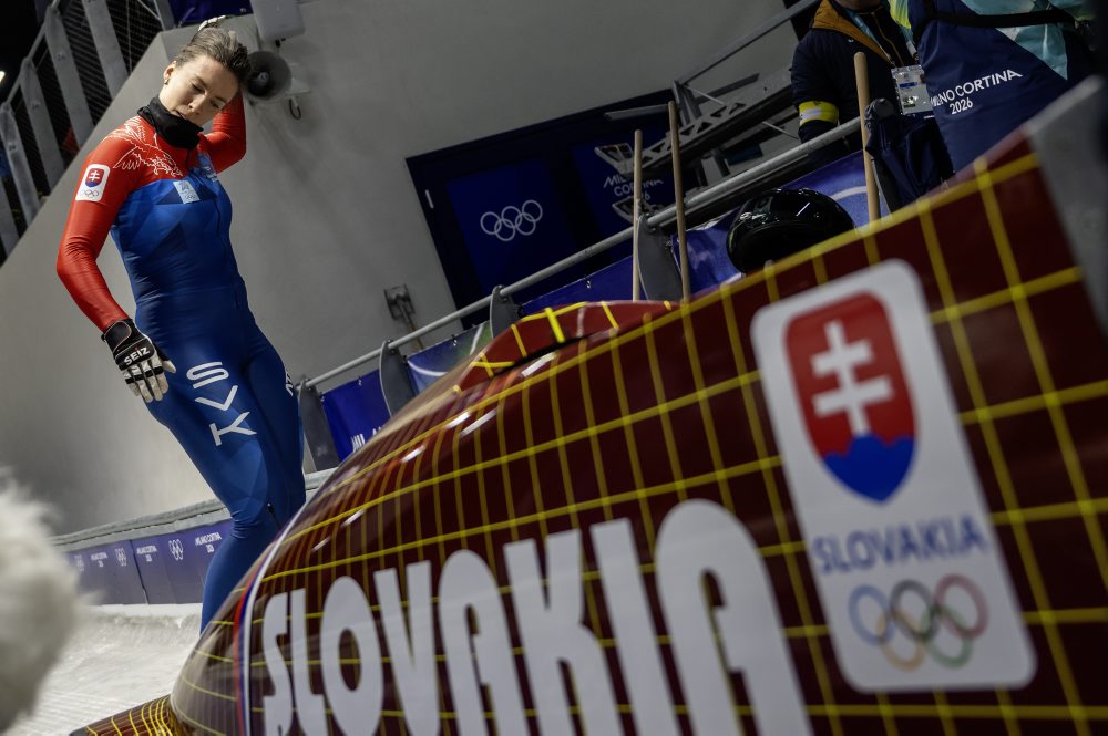 Slovenská bobistka Viktória Čerňanská po finálovej jazde
