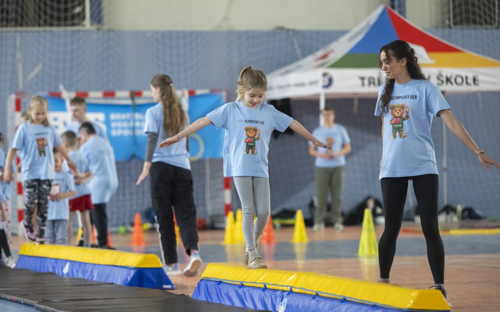 Olympijský deň detí s rakovinou v Bratislave 