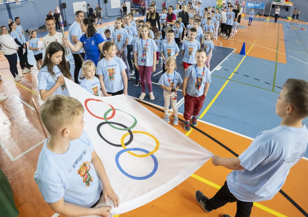 Olympijský deň detí s rakovinou v Bratislave 