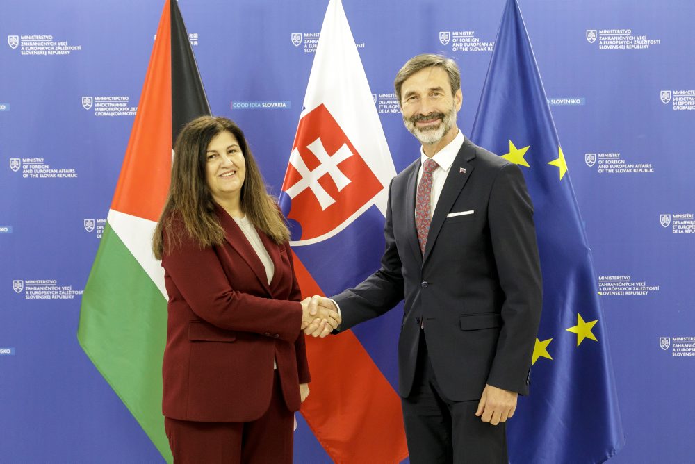 J. Blanár prijal ministerku zahraničných vecí a krajanov Palestínskeho štátu