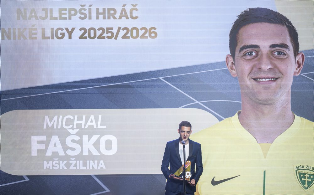 Slávnostné vyhlásenie ankety Jedenástka sezóny Niké ligy 2025/2026