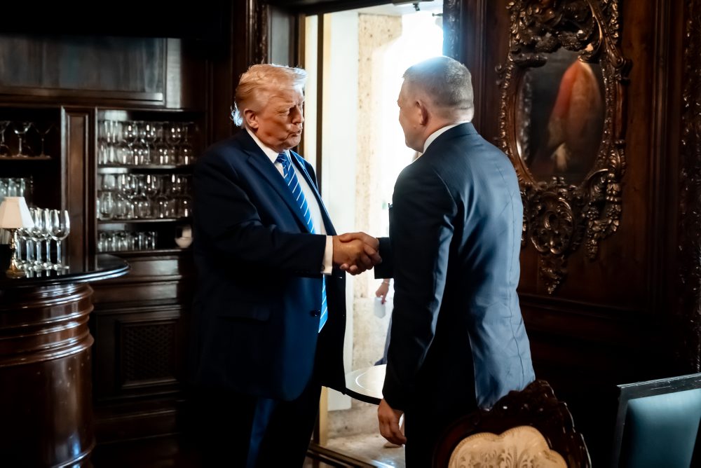 Stretnutie premiéra SR Roberta Fica a prezidenta USA Donalda Trumpa 