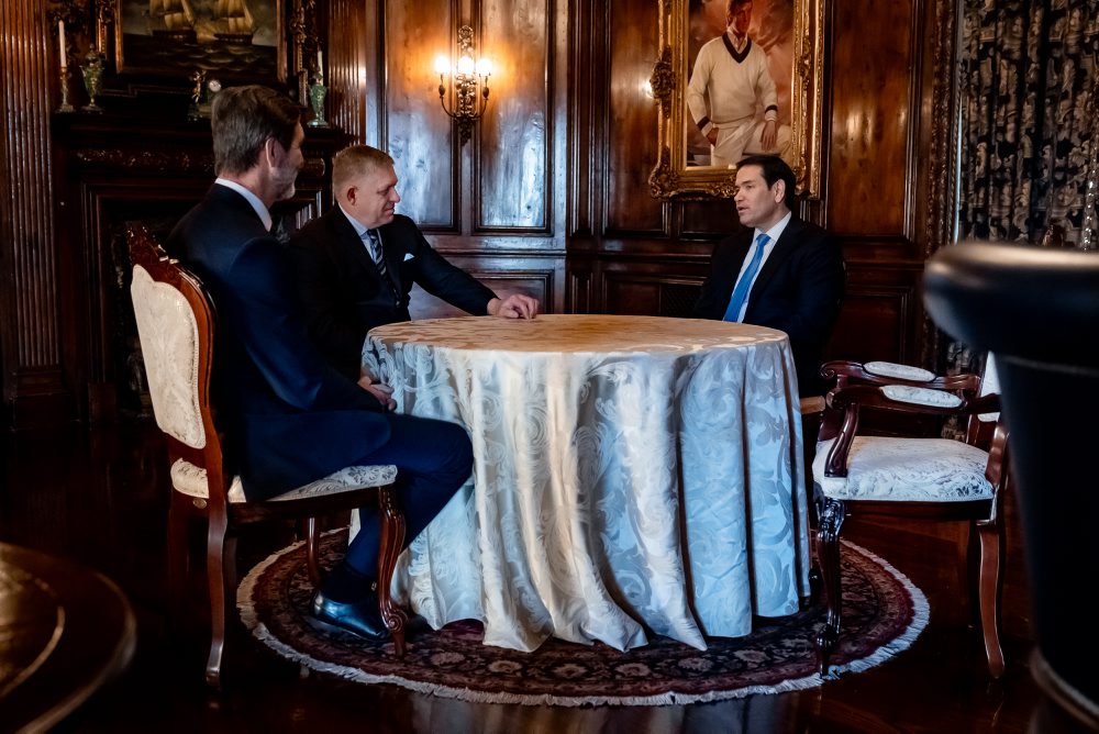 Stretnutie premiéra SR Roberta Fica a prezidenta USA Donalda Trumpa