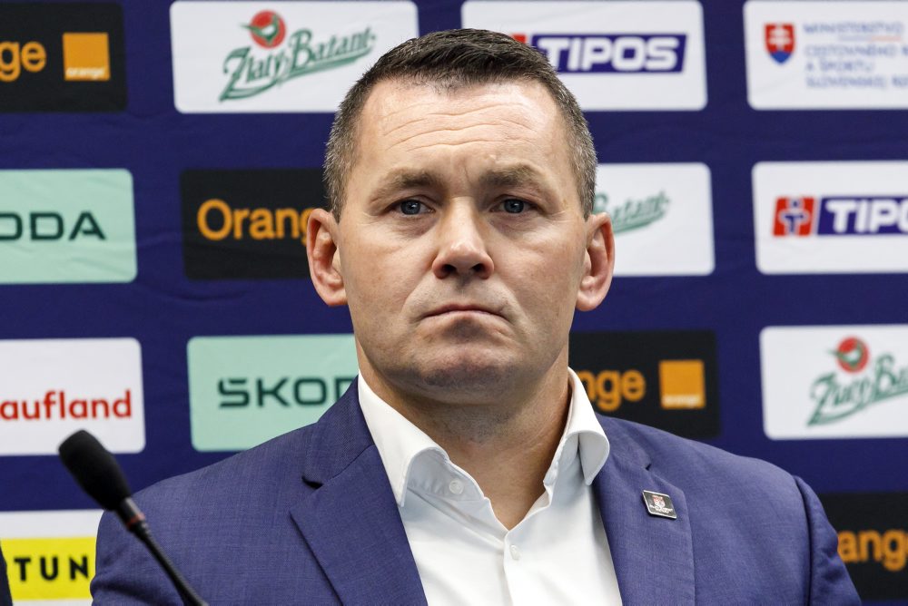 Tlačová konferencia Slovenského zväzu ľadového hokeja 