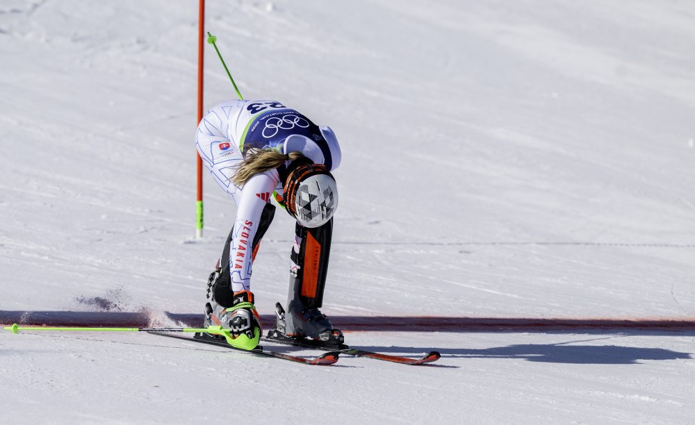 Druhé kolo slalomu žien na zimných olympijských hrách