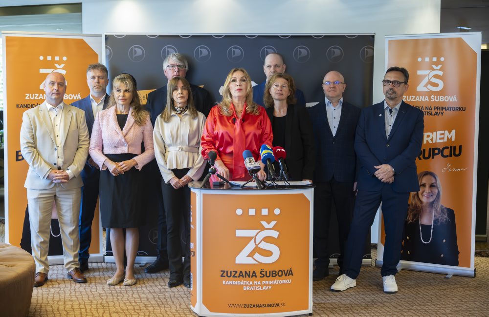Predsedníčka Pirátskej strany Zuzana Šubová ohlásila kandidatúru na primátorku Bratislavy