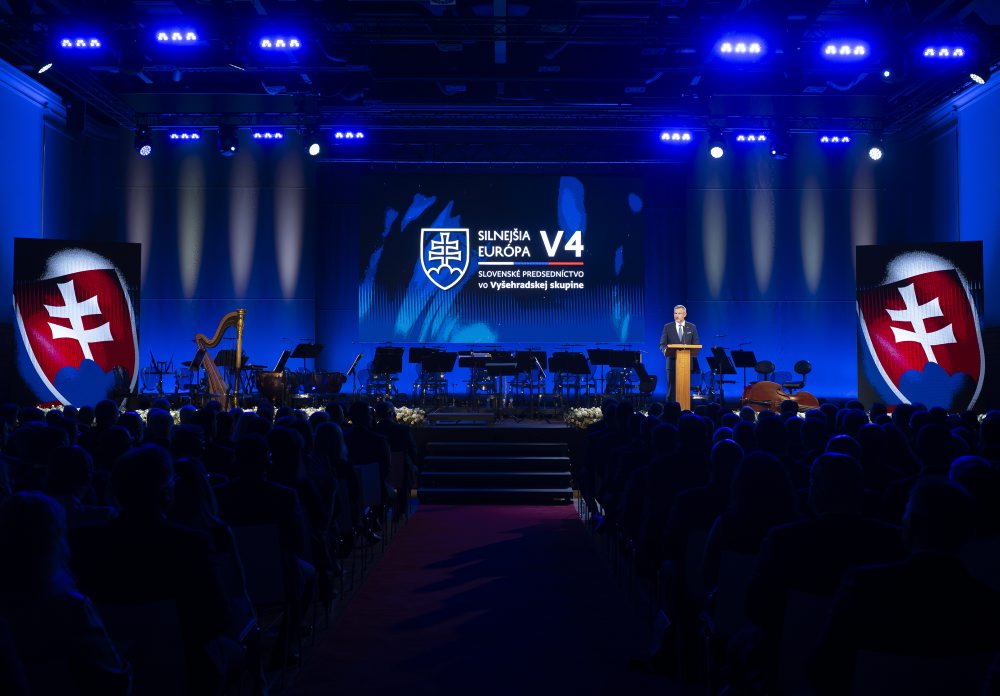 Koncert k začiatku predsedníctva SR vo Vyšehradskej skupine v Bratislave 