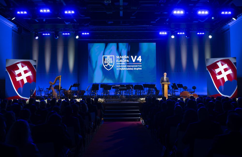 Koncert k začiatku predsedníctva SR vo Vyšehradskej skupine v Bratislave 