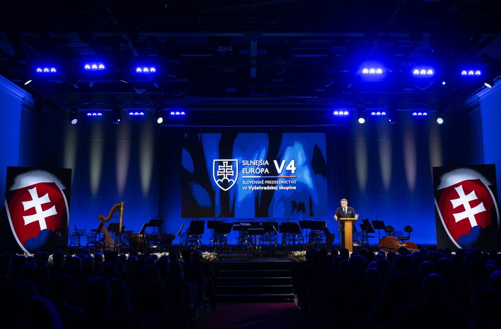Koncert k začiatku predsedníctva SR vo Vyšehradskej skupine v Bratislave 