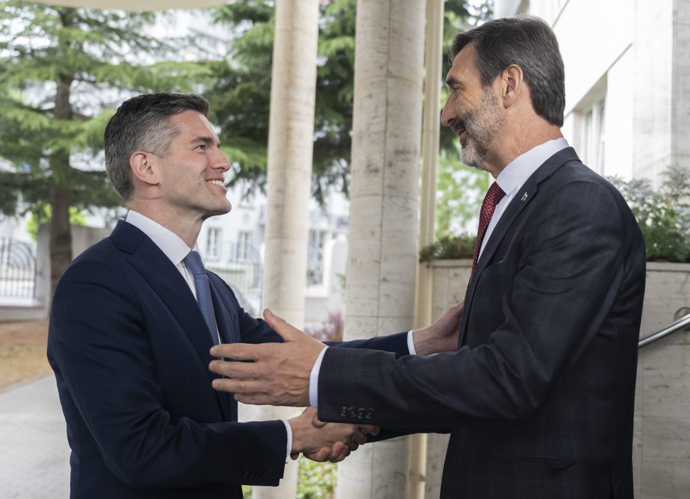 Minister J. Blanár privítal holandského ministra zahraničných vecí