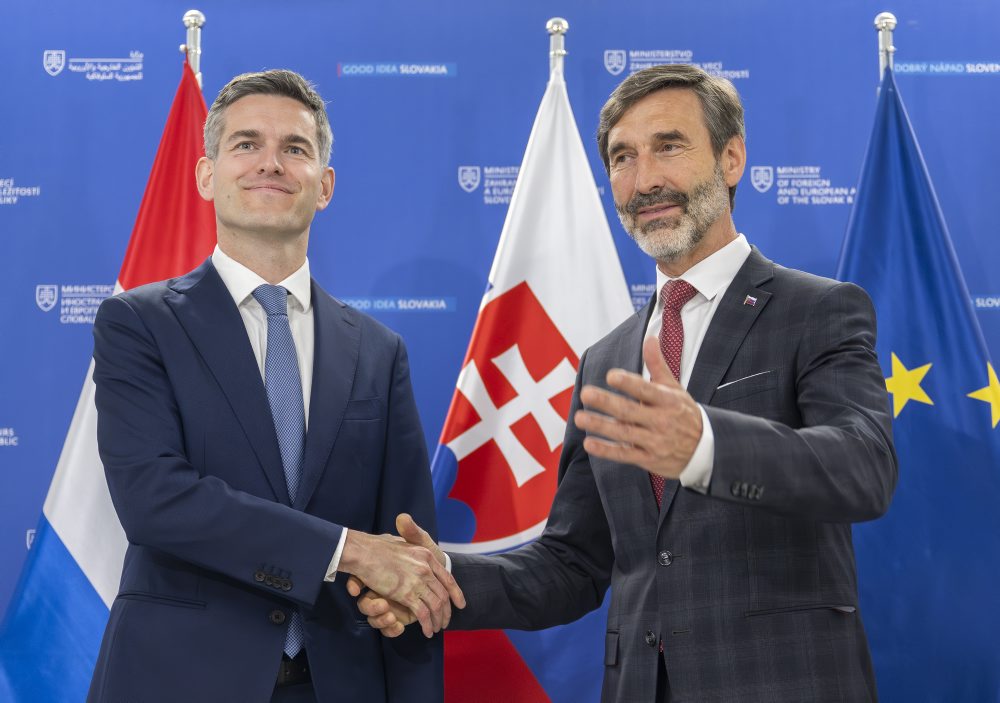 Minister J. Blanár privítal holandského ministra zahraničných vecí